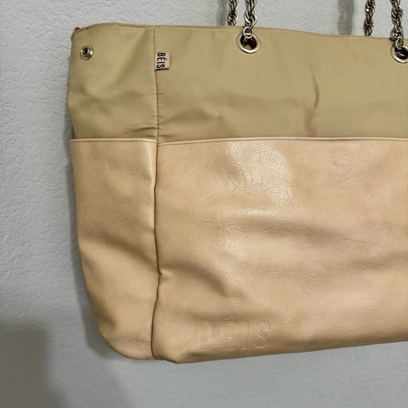 BEIS Tan Cream Large Diaper Bag OS - Picture 6 of 11